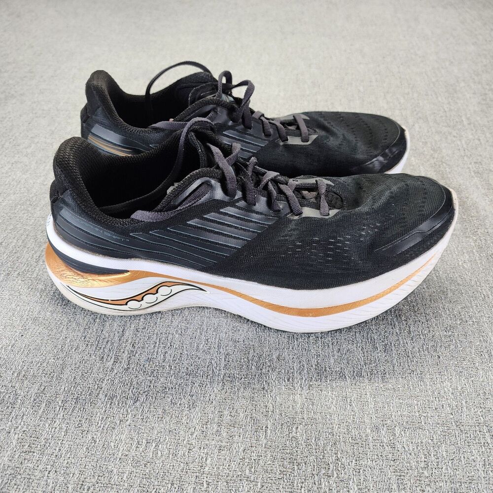 Saucony Endorphin Shift 3 Black Goldstruck Road Race Distance Men's Size 11